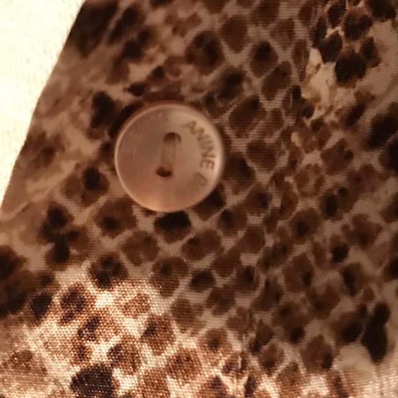 Anine Bing Chelsea Shirt Dress Snake Python - Picture 9 of 13